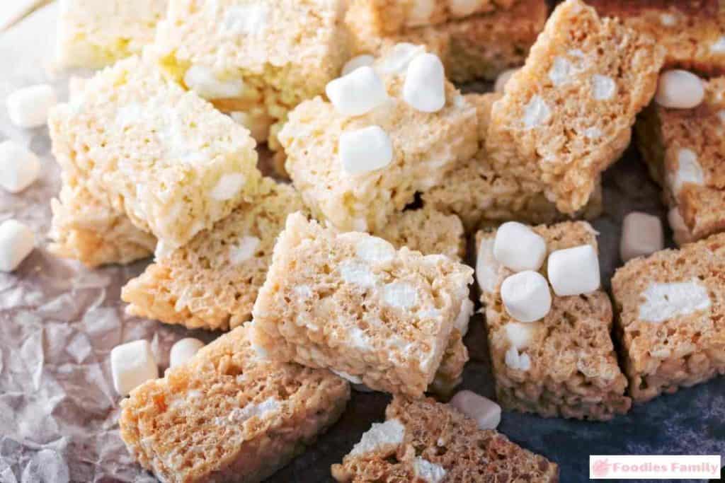 Rice Crispy Treats With Marshmallow Cream